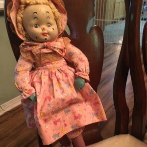 VEry old clown doll